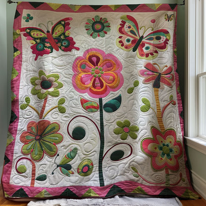 Little Garden And Flowers WJ1807006CL Quilt