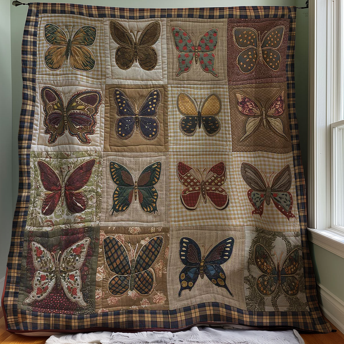 Butterflies WJ0607003CL Quilt