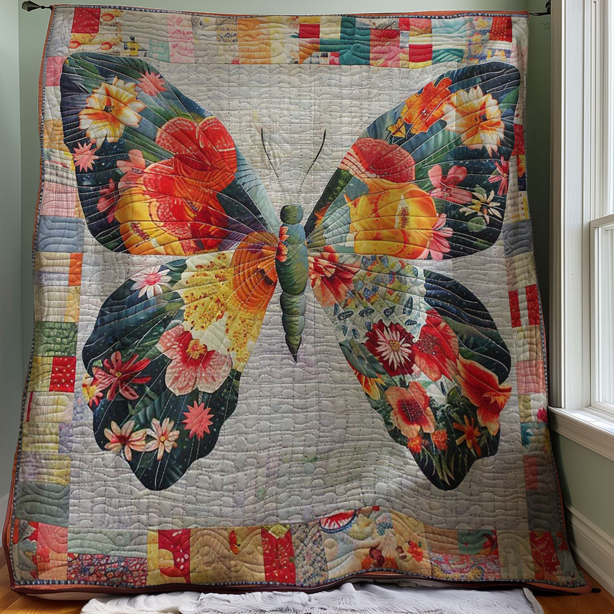 Butterflies WJ2407009CL Quilt