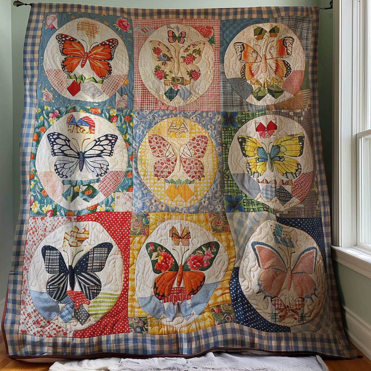 Butterflies WJ2407010CL Quilt