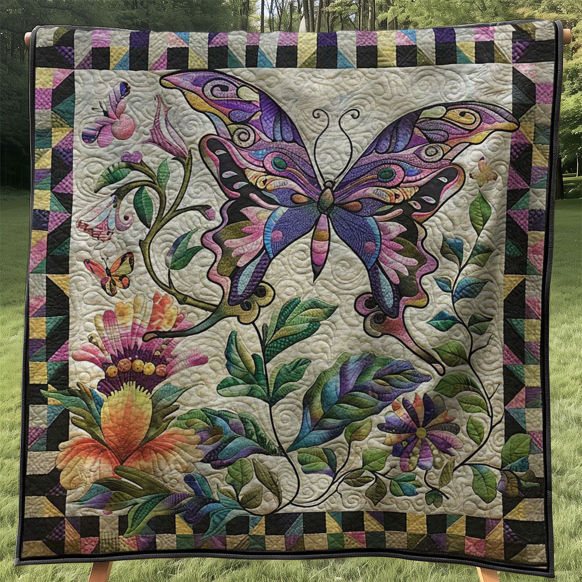 Butterfly WJ0308006CL Quilt