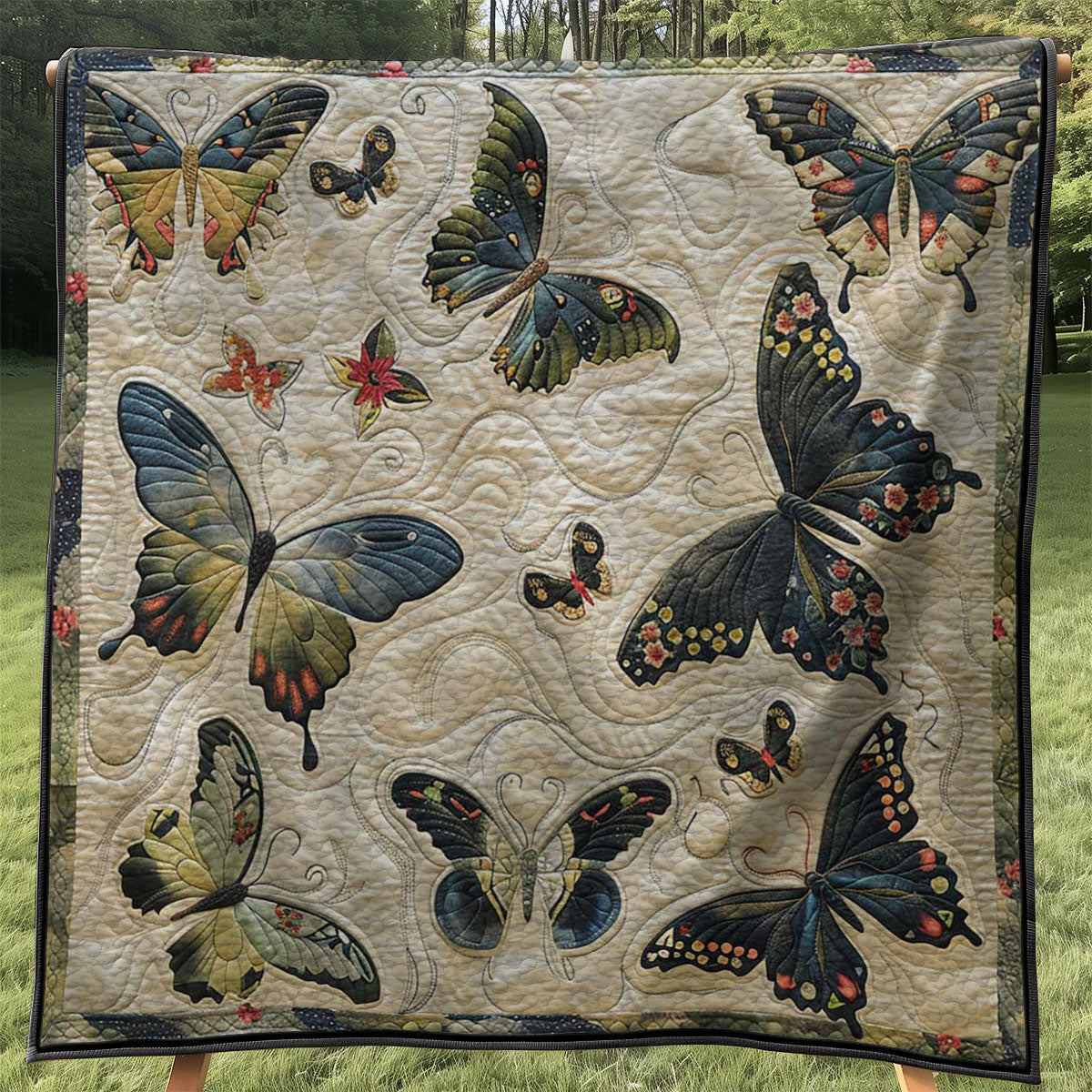 Butterfly WJ0708002CL Quilt