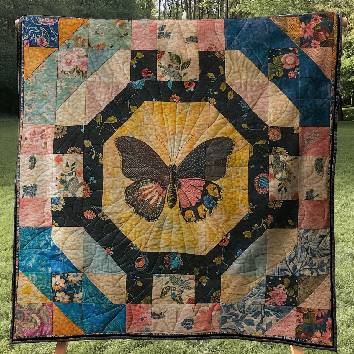 Butterfly WJ0708005CL Quilt