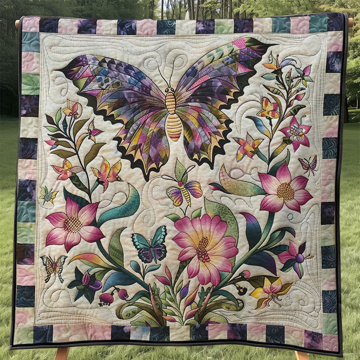 Butterfly WJ1008009CL Quilt