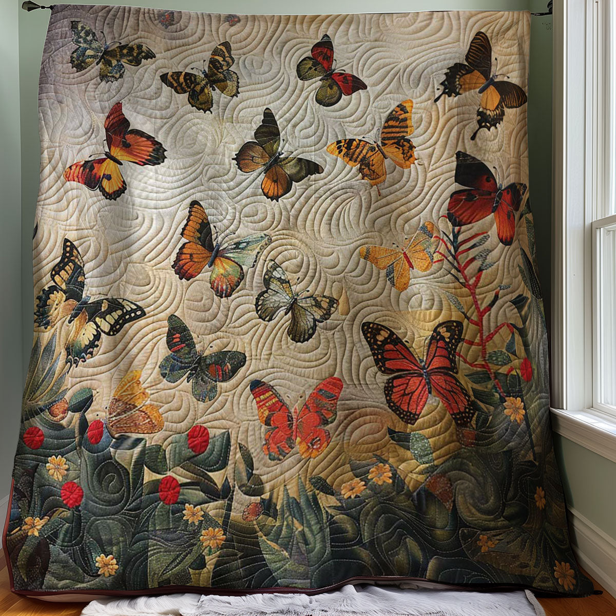 Butterfly WJ2307005CL Quilt