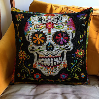 Calavera Sugar Skull WJ1709037CL Quilt Pillow Case