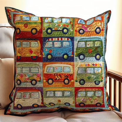 Camper Van WJ1308028CL Quilt Pillow Case