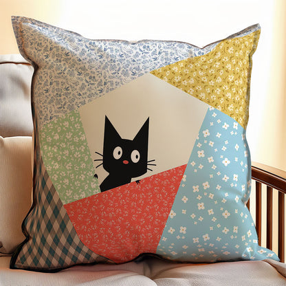 Cat WJ2607046WK Quilt Pillow Case