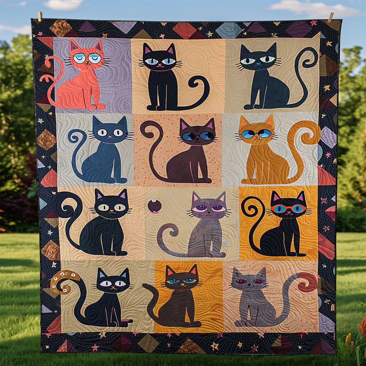 Cats WJ0909005CL Quilt