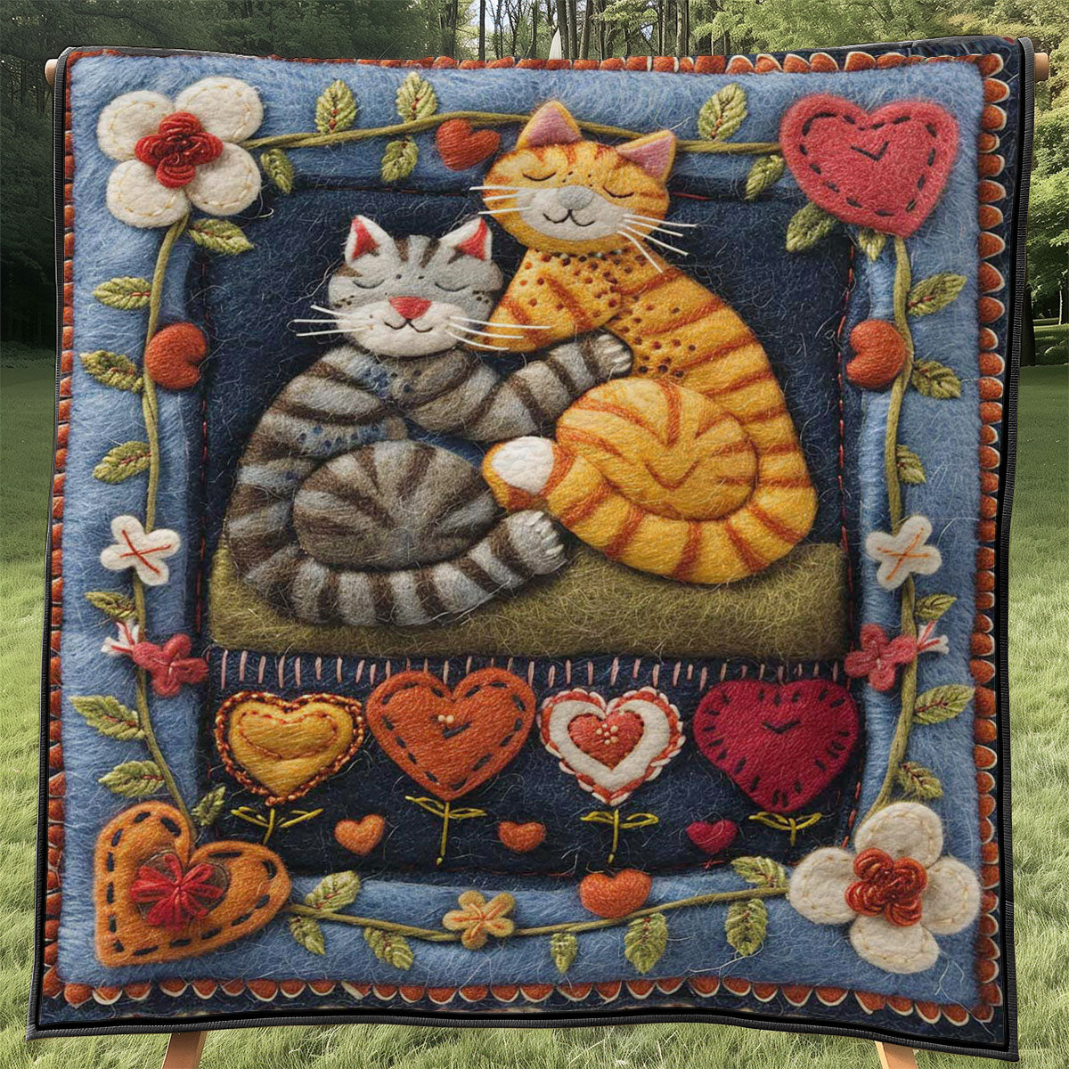 Cats WJ1508007CL Quilt