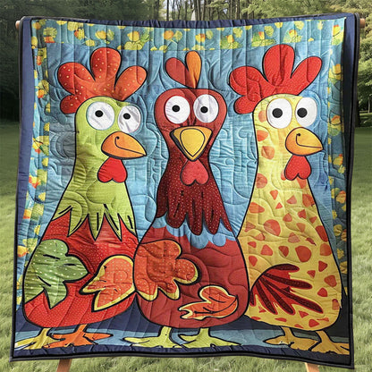 Funny Chicken WJ1908006CL Quilt