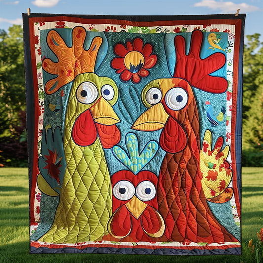 Chicken WJ2008006CL Quilt