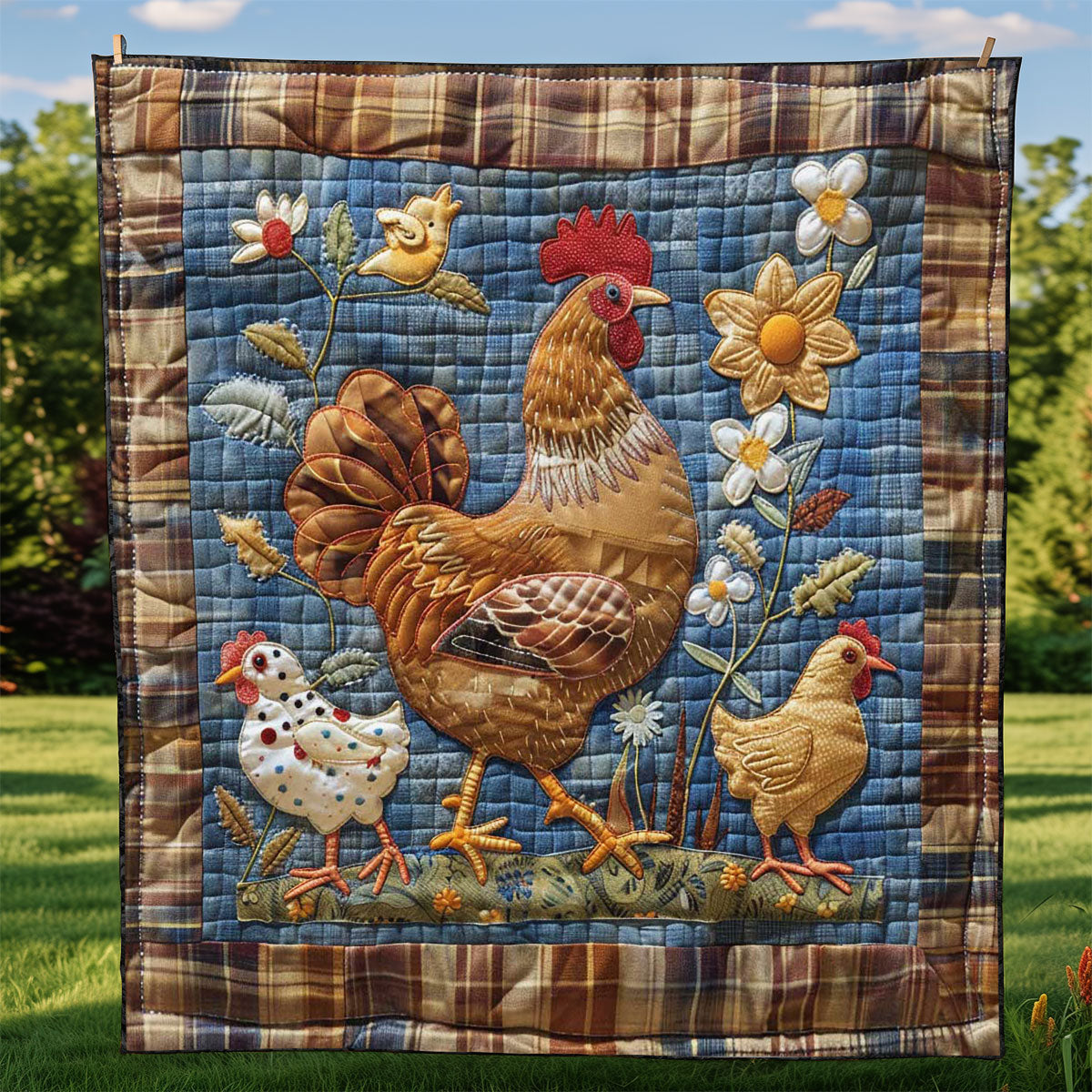 Chicken WJ2208003CL Quilt