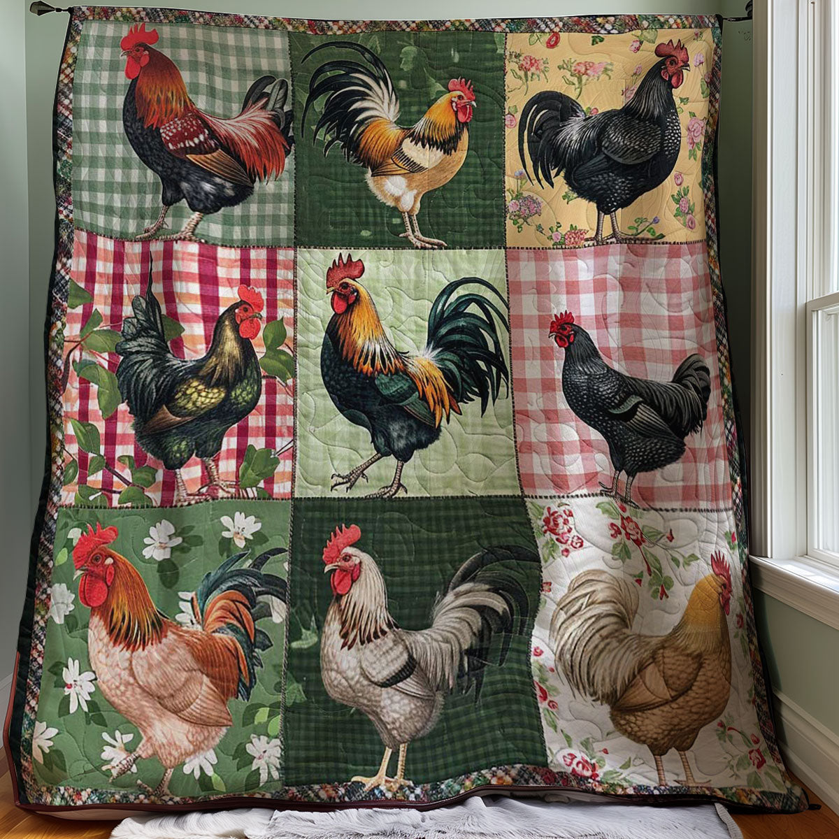 Chicken WJ0607006CL Quilt