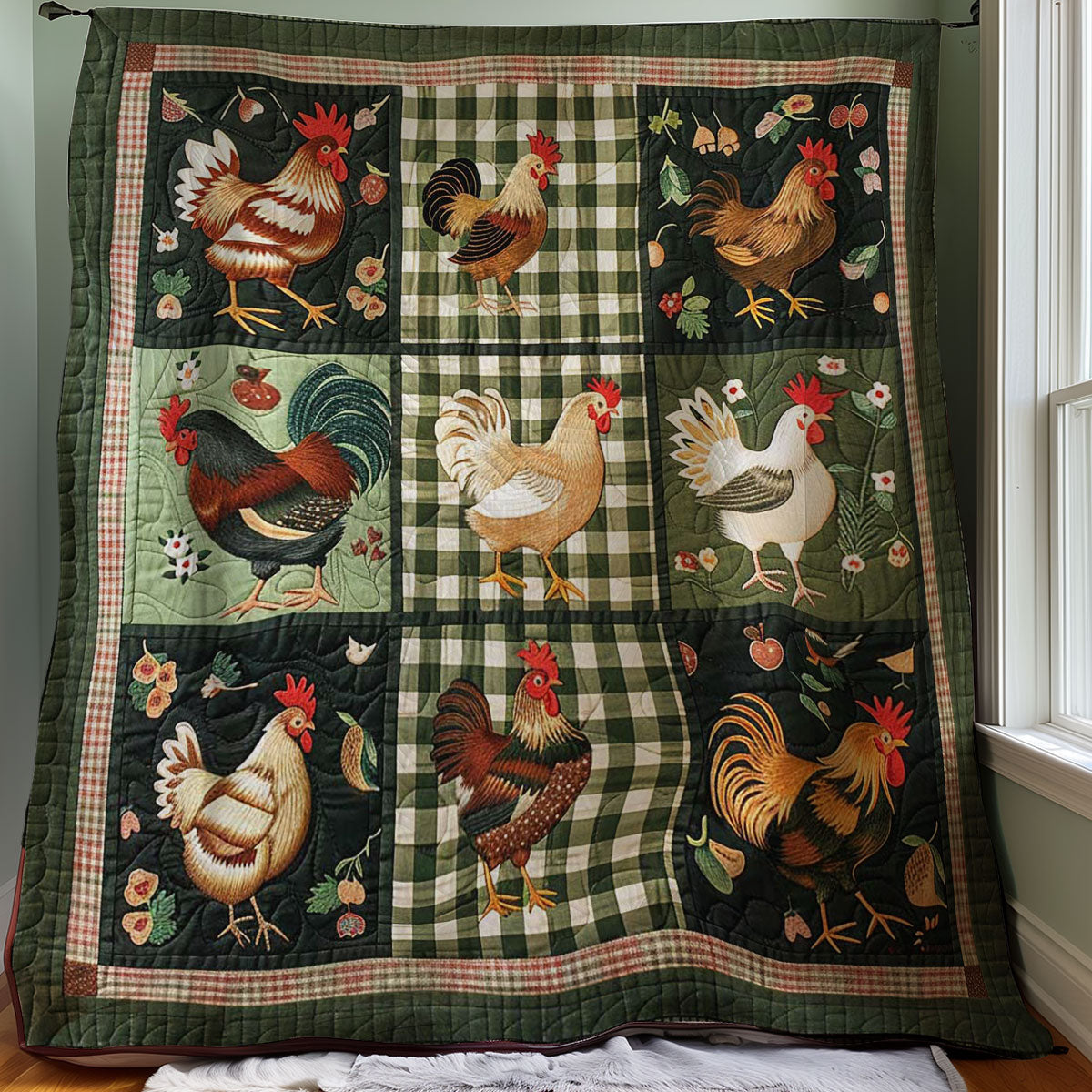 Chicken WJ0607011CL Quilt