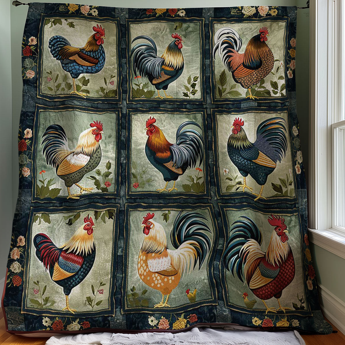 Chicken WJ0607012CL Quilt