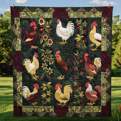 Chicken WJ0909007CL Quilt