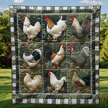 Chicken WJ1009004CL Quilt