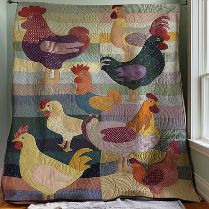 Chicken WJ1307005CL Quilt