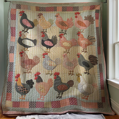 Chicken WJ2007008CL Quilt