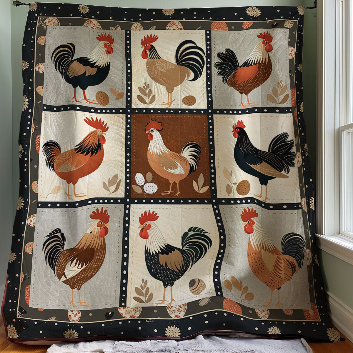 Chicken WJ2207016CL Quilt