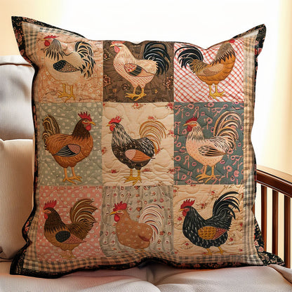 Chicken WJ2207044CL Quilt Pillow Case