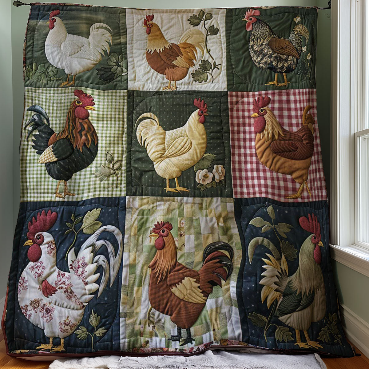 Chicken WJ2307010CL Quilt