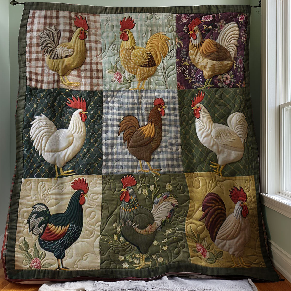 Chicken WJ2307012CL Quilt