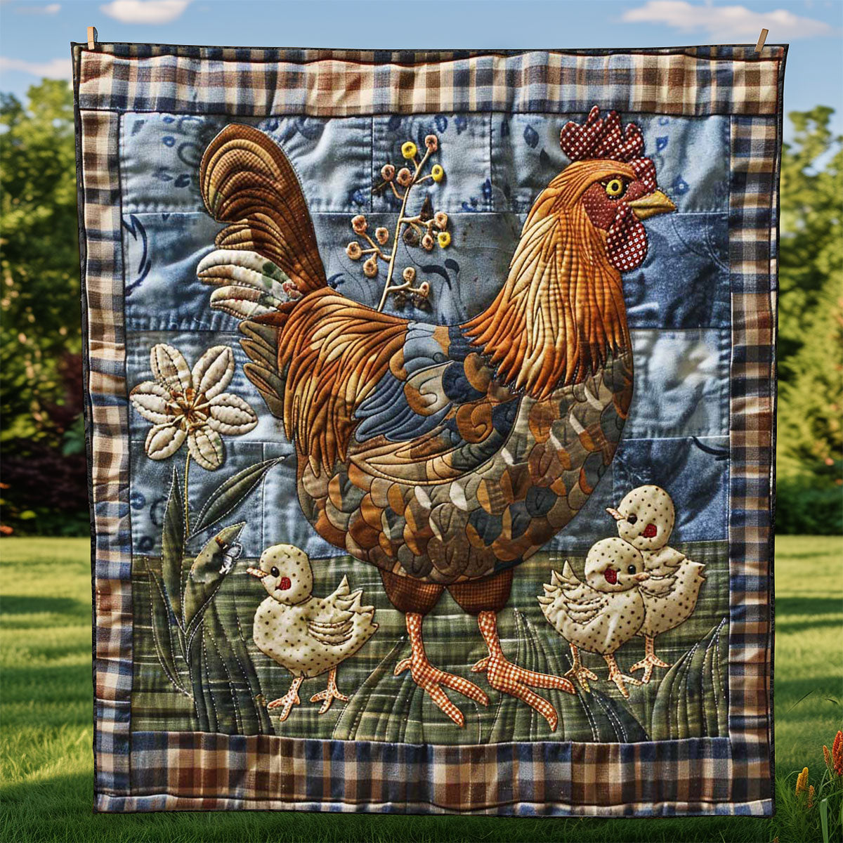 Chicken WJ2408004CL Quilt