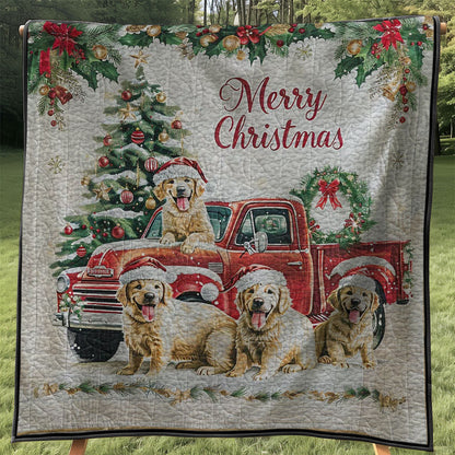 Christmas Dog WJ3107012CL Quilt