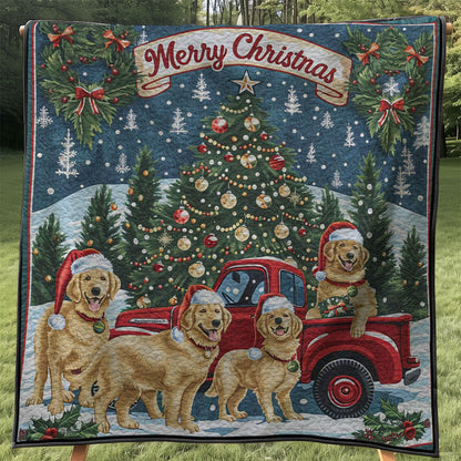 Christmas Dog WJ3107013CL Quilt