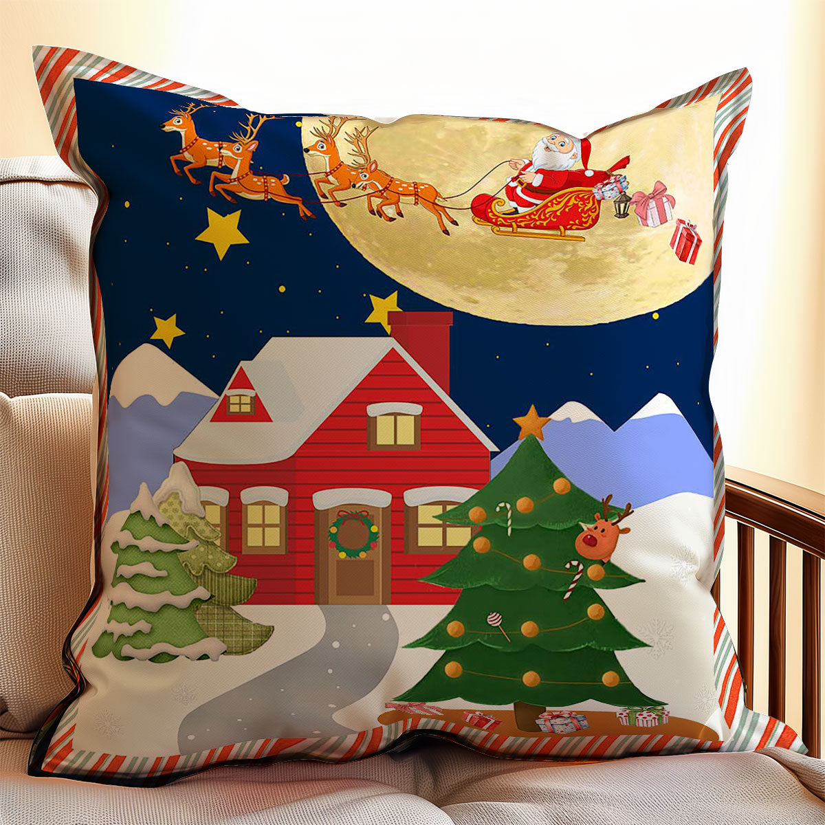 Christmas WJ1008043WQ Quilt Pillow Case