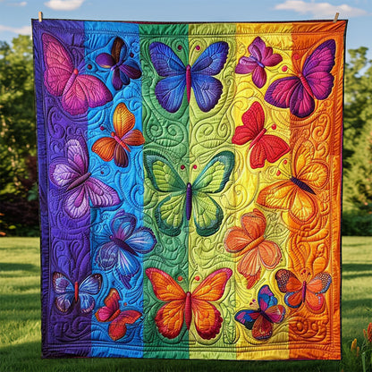 Colorful Butterflies WJ2308004CL Quilt