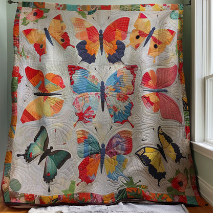 Colorful Butterflies WJ2407017CL Quilt