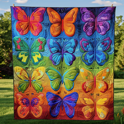 Colorful Butterflies WJ2608002CL Quilt