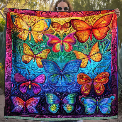 Colorful Butterflies WJ2908002CL Quilt