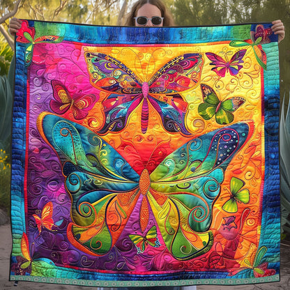 Colorful Butterflies WJ2908003CL Quilt