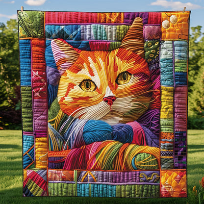 Colorful Cat WJ0509007CL Quilt