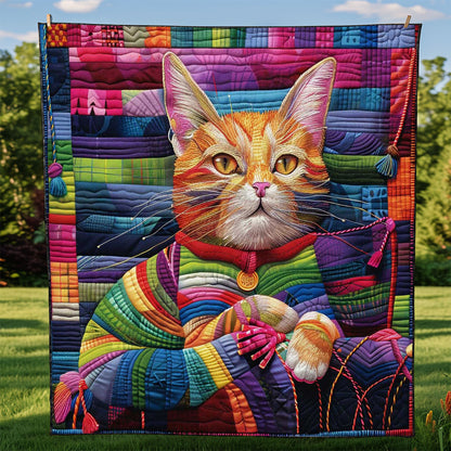 Colorful Cat WJ0509008CL Quilt