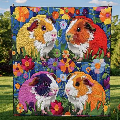 Colorful Guinea Pigs WJ0509009CL Quilt