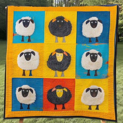 Colorful Sheep WJ1608010CL Quilt