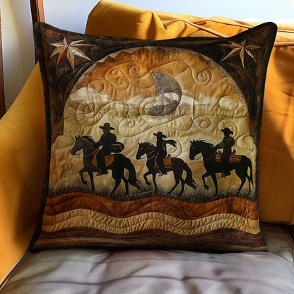 Cowboy Horse WJ1210031CL Quilt Pillow Case