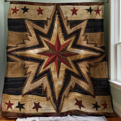 Cowboy Inspired Star WJ0107005CL Quilt