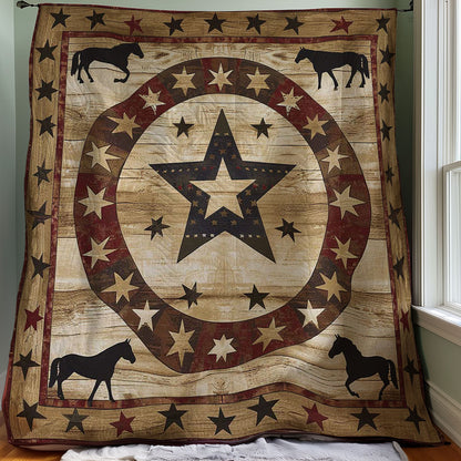 Cowboy Inspired Star WJ0107007CL Quilt