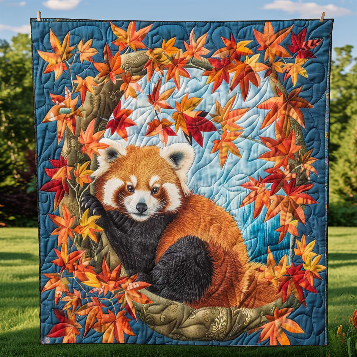 Cute Red Panda WJ0609005CL Quilt