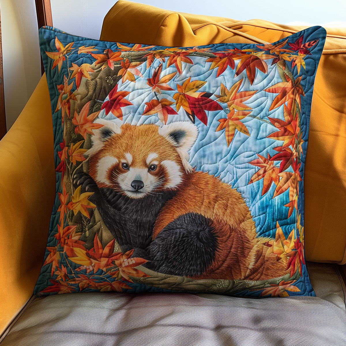 Cute Red Panda WJ0609032CL Quilt Pillow Case