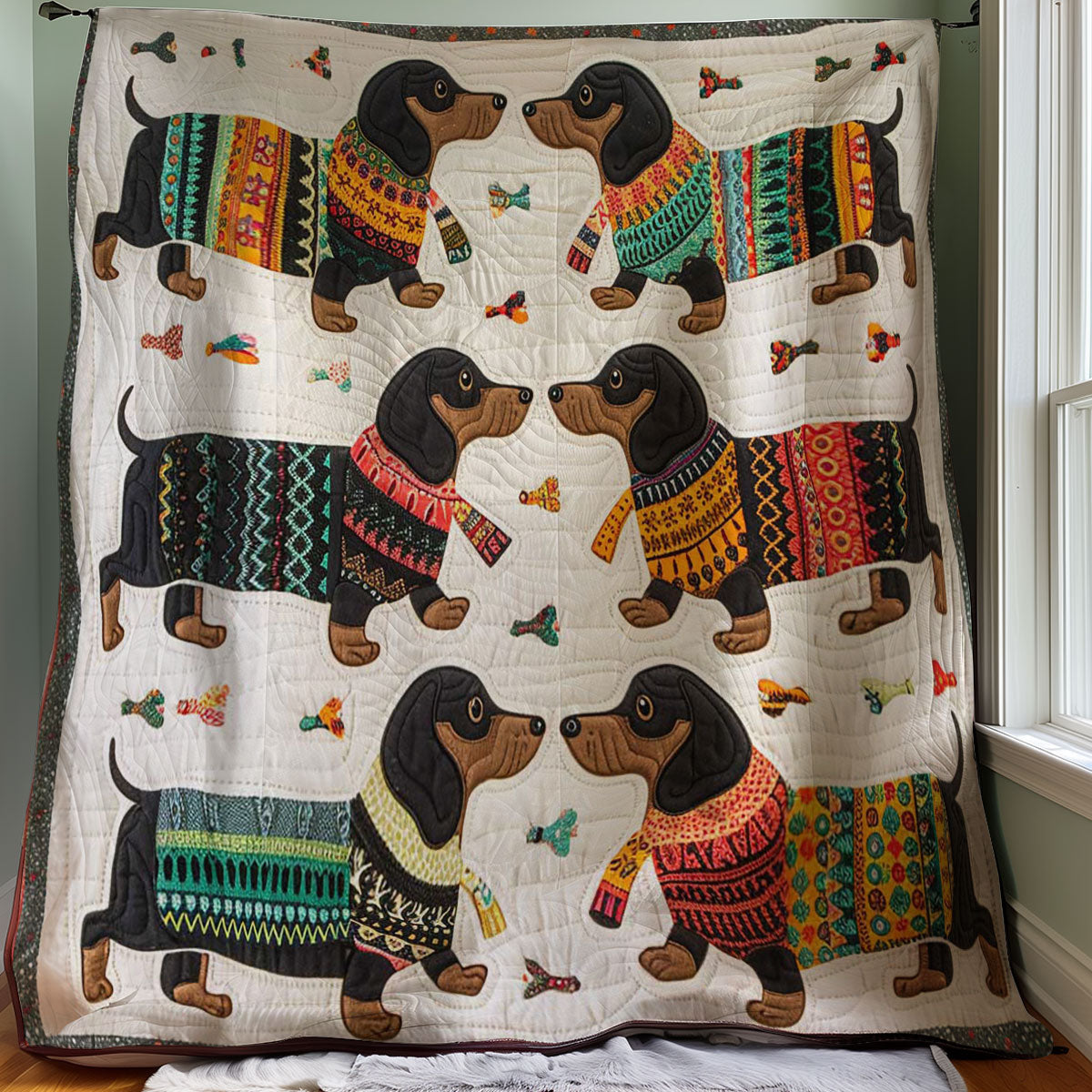 Dachshund WJ1807010CL Quilt