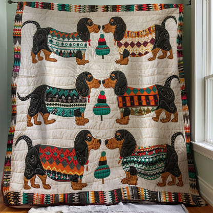 Dachshund WJ2507014CL Quilt