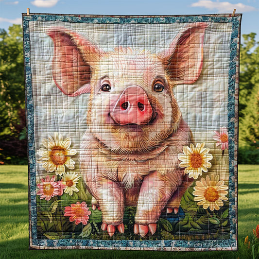 Dapper Piglet WJ2708013CL Quilt