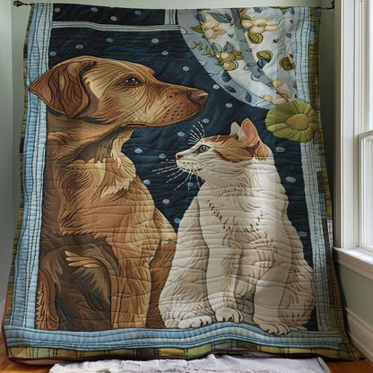 Dog And Cat WJ2907018CL Quilt